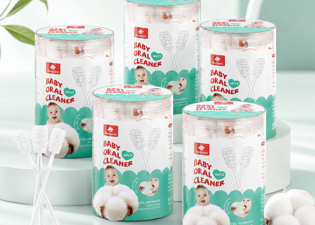 🦷 Limpia Encías Bebé 360° | Gasa Médica Suave