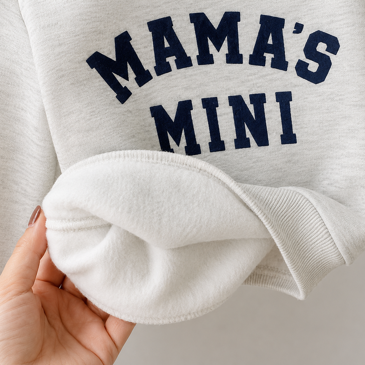 🤍 Conjunto Sudadera Mama's Mini | Gris